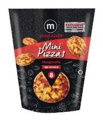 m Mini Margherita Pizza or Bacon and Cheese Pizza