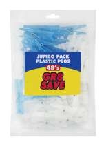 GR8 Save 48's Jumbo Plastic Pegs