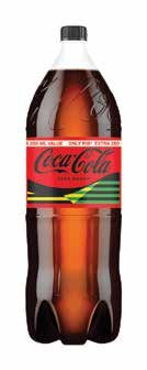 Coca-Cola, Fanta, Sprite, Stoney or Zero Sugar Free Soft Drinks