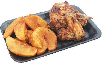 Grilled Go Meal 2 (2 Piece Grilled Chicken & Wedges) & Coca-Cola