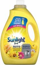 SUNLIGHT Automatic Washing Powder & Concentrated Liquid