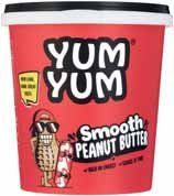 YUM YUM Smooth Peanut Butter